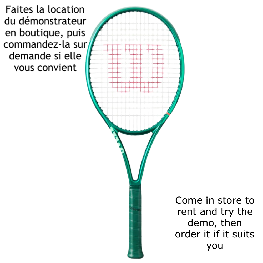 Wilson Blade 98 v10.0 (Demo/Location - Demo/Renting) - La Foulée Sportive