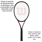 Wilson Clash 100 v3 (Demo/Location - Demo/Renting) - La Foulée Sportive