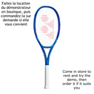 Yonex Ezone 100SL 8e génération (Demo/Location - Demo/Renting) - La Foulée Sportive