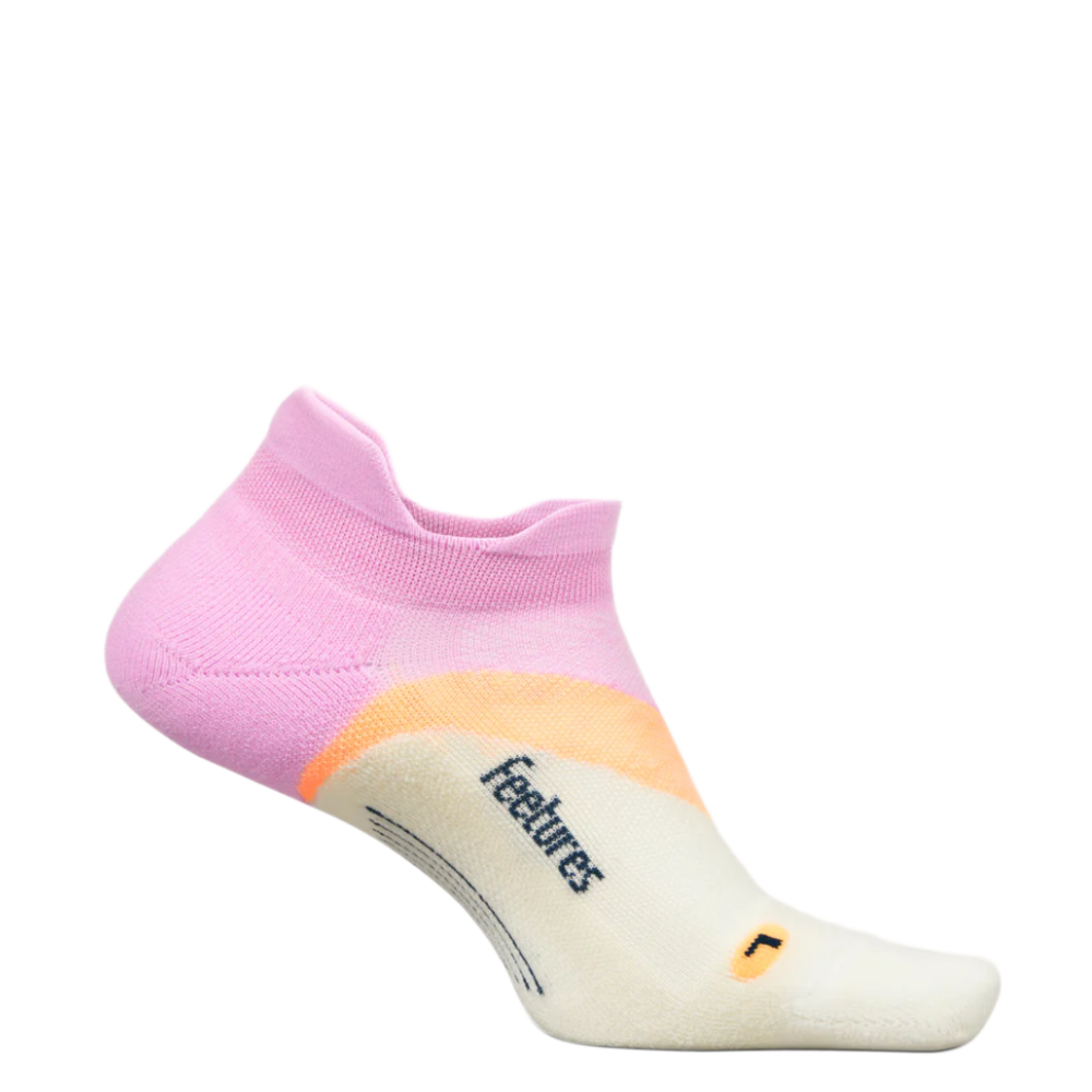Feetures Elite Light Cushion No Show (Pink Citrus) - La Foulée Sportive