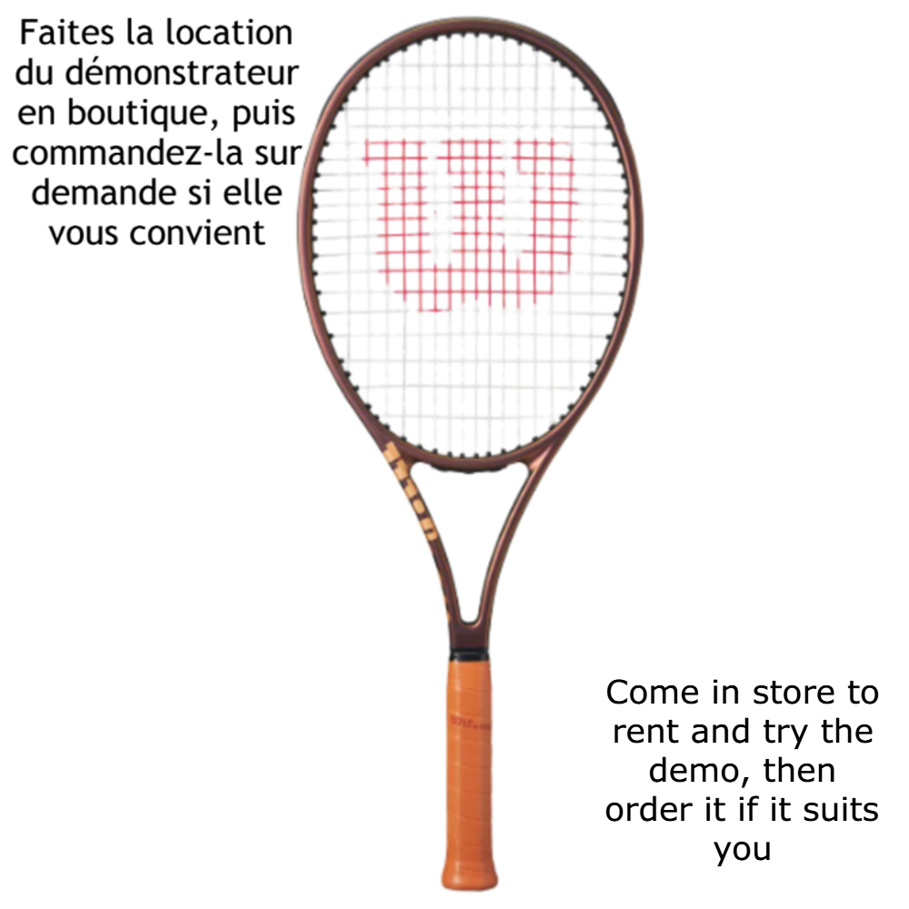 Wilson Pro Staff 97L (Demo/Location - Demo/Renting) - La Foulée Sportive