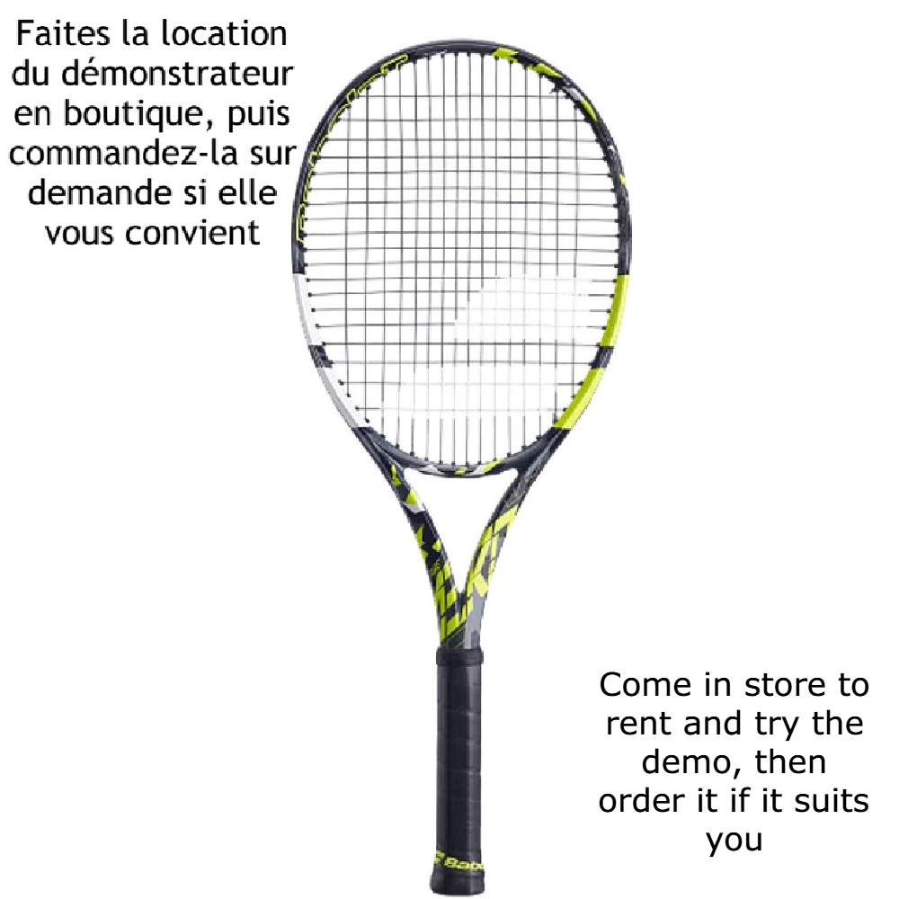 Babolat Pure Aero Team 2023 (Demo/Location - Demo/Renting) - La Foulée Sportive