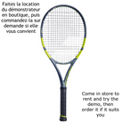 Babolat Pure Aero 98 2026 (Demo/Location - Demo/Renting) - La Foulée Sportive
