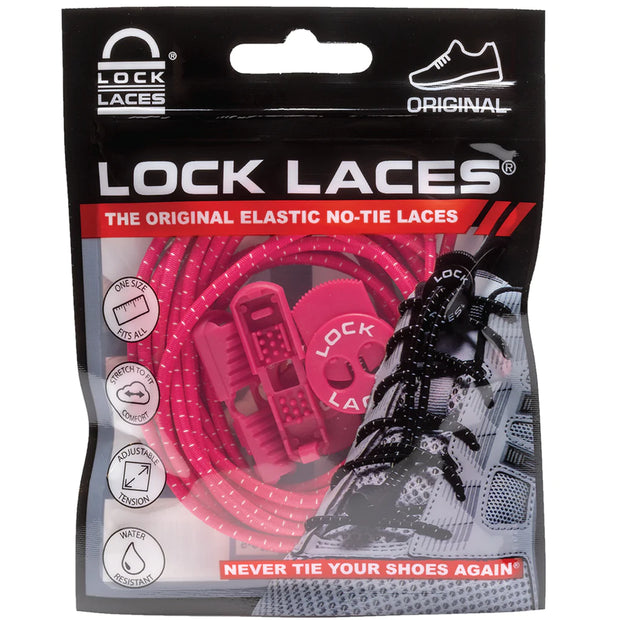 Lacet Lock Laces (Hot Pink)