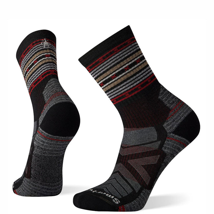 Hike Light Cushion Spiked Stripe Crew (H)
